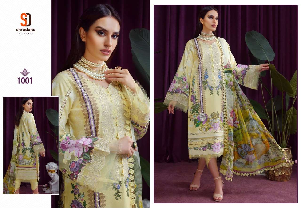 SHARADDHA DESIGNER VINTAGE WINTER COLLECTION PASMINA PRINTED PAKISTANI SUIT WHOLESALER
